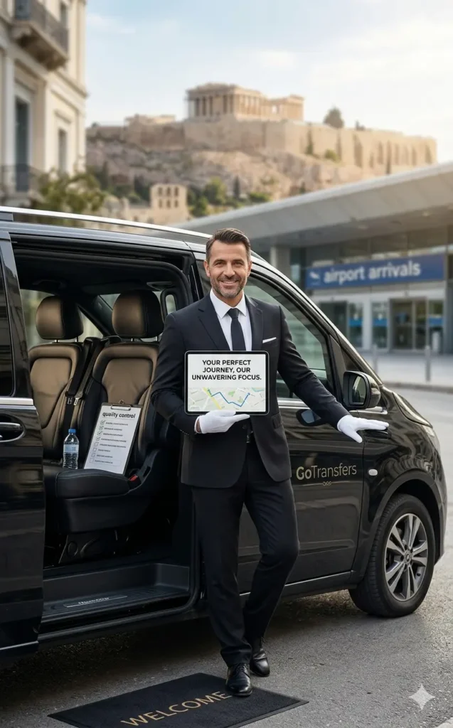 GoTransfers premium fleet for Athens private transfers